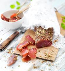 Filet mignon séché aux herbes de Provence
