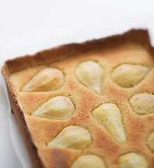 Tarte amandine aux poires