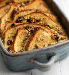 Cardamom Bread and Butter Pudding