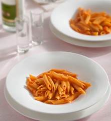 Penne alla vodka para dos