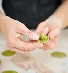 Técnica Chapéus de bruxa