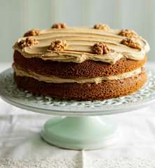 Coffee and Walnut Cake