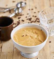 Gelado de nata e café