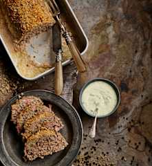 Rollo de carne crujiente