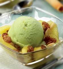 Sorbetto di mela verde