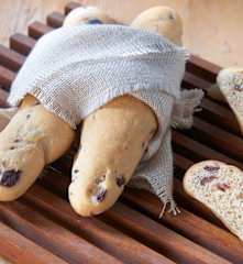 Filoncini di avena e olive taggiasche (vegan)