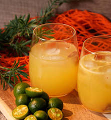 Limau Kasturi Asam Boi (Sour Plum Calamansi Drink)