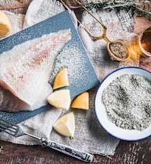 Assaisonnement pour poisson aux algues