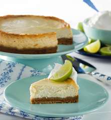 Cheesecake con lima