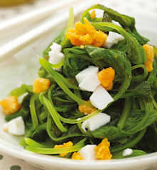 苋菜炒咸蛋