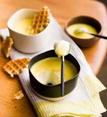 Pannacotta au lemon curd