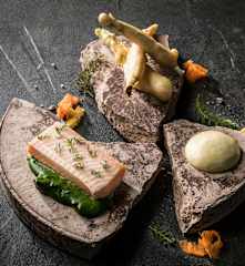 Saibling | Backteig | Brennnessel | Leindotter