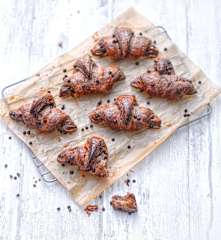 Croissants aux pépites de chocolat