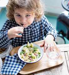 Patoto petits pois jambon