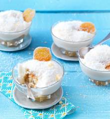 Tiramisu noix de coco et gingembre