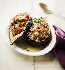 Aubergine farcie