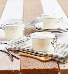 Cremoso di soia alla vaniglia (con fermenti per yogurt)