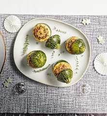 Zucchine ripiene di cotechino