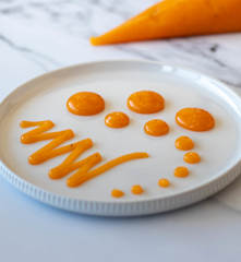 Passionfruit and mango ginger gel