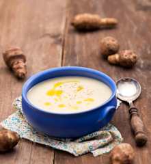 Zupa krem z topinamburu i pora