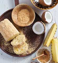 Torta de coco sem glúten