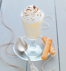 Mousse meringuée au pamplemousse