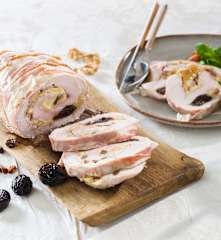 Pechuga de pavo rellena