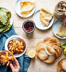 Pancakes aux pommes
