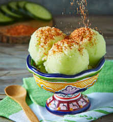 Cucumber Lime Sorbet