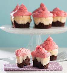 Tri-Coloured Cupcakes