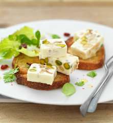 Camembert aux fruits secs façon nougat