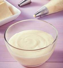 Mousseline (crema pastelera de mantequilla)