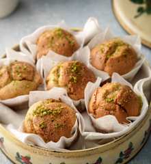 Avocado Cupcakes with Lime Drizzle