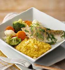 Pike Perch Fillets with Fresh Corn Polenta