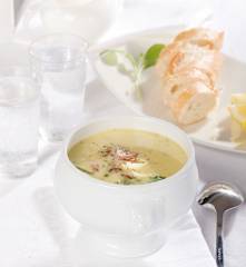 Zupa rybna z szafranem