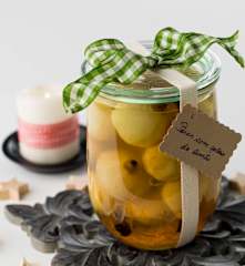 Peras em geleia de limão