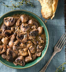 Μανιτάρια κρασάτα