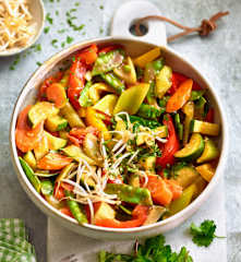 Süss-saures Veggi-Ragout