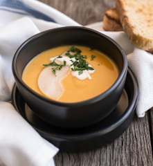 Pumpkin and Quince Soup