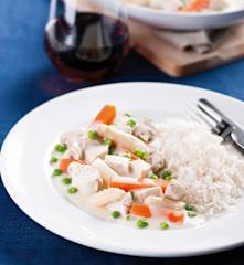 Pollo in fricassea