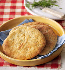 Dill and Feta Flatbread