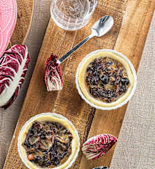 Mini quiche al radicchio