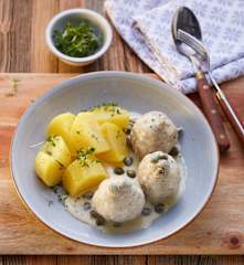 Königsberger Klopse mit Kartoffeln