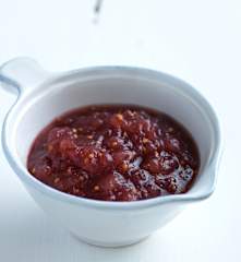 Chutney de pera e mostarda