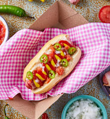 Hot dog del carrito