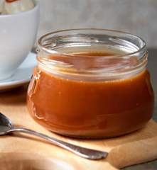 Salsa de toffee al café