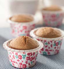 Magdalenas de avena y fruta