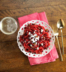 Light and Fresh Beet Pasta