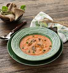 Guiso de setas y tofu