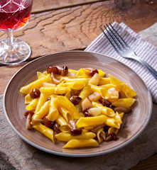 Garganelli chiodini e patate